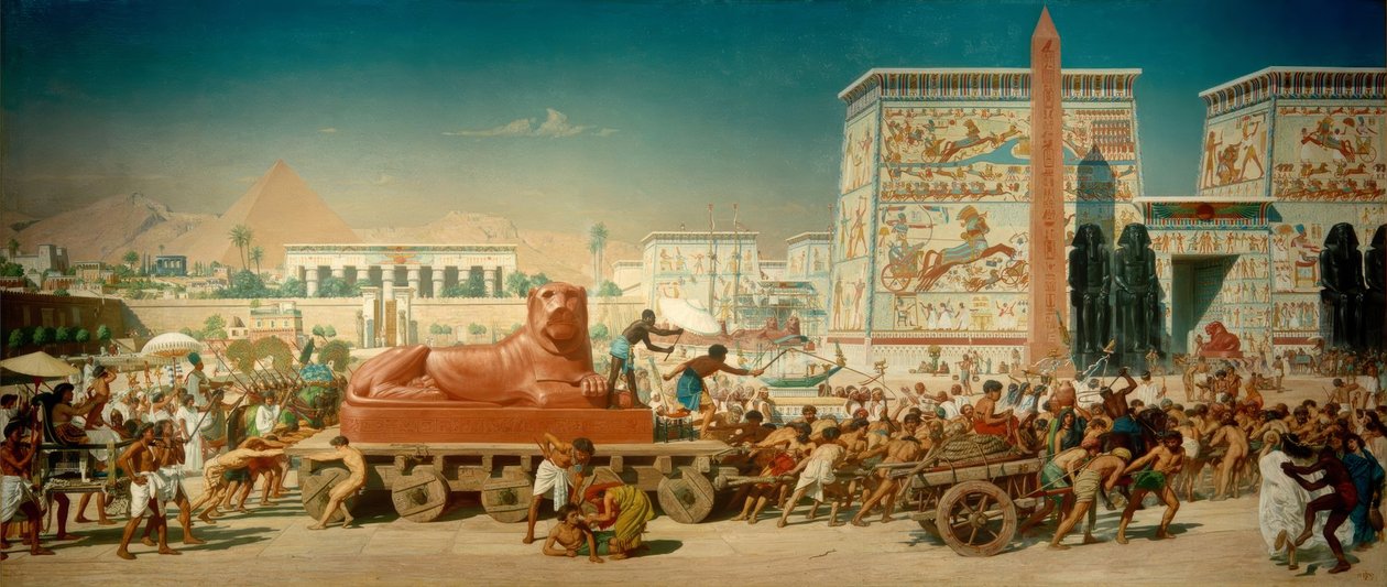 E.J.Poynter, Izrael v Egyptě od Edward John Poynter