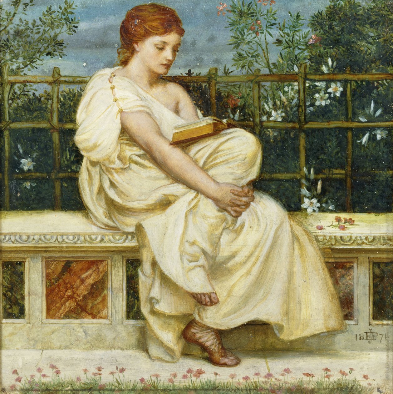 Reading, 1871 od Edward John Poynter