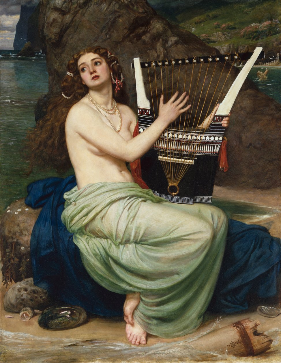 Siréna od Edward John Poynter