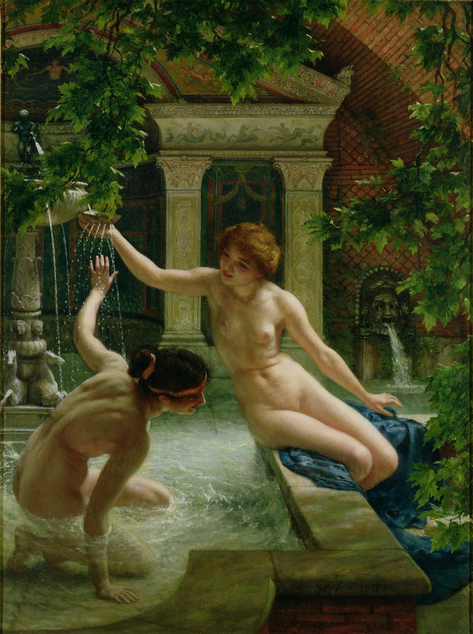 Vodní děti, 1900 od Edward John Poynter