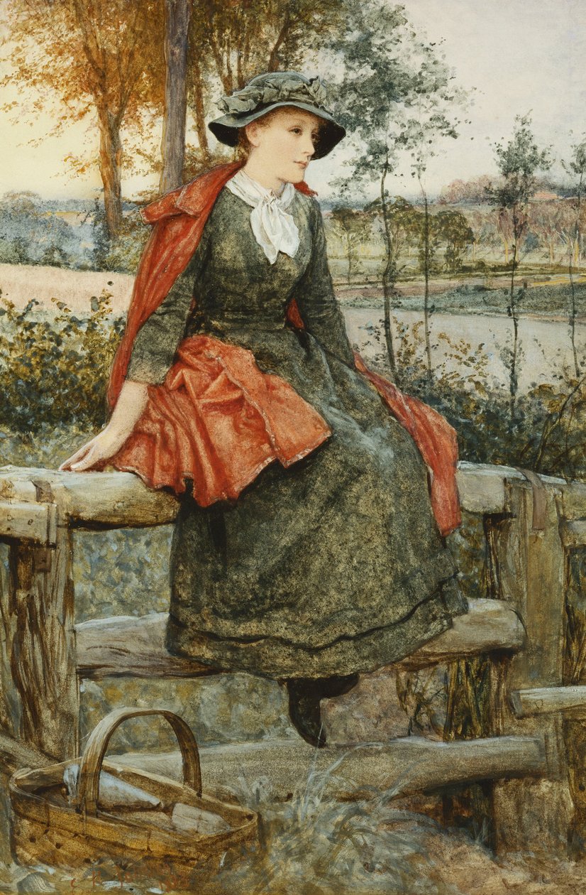 Červený mys, 1883 od Edward Killingworth Johnson