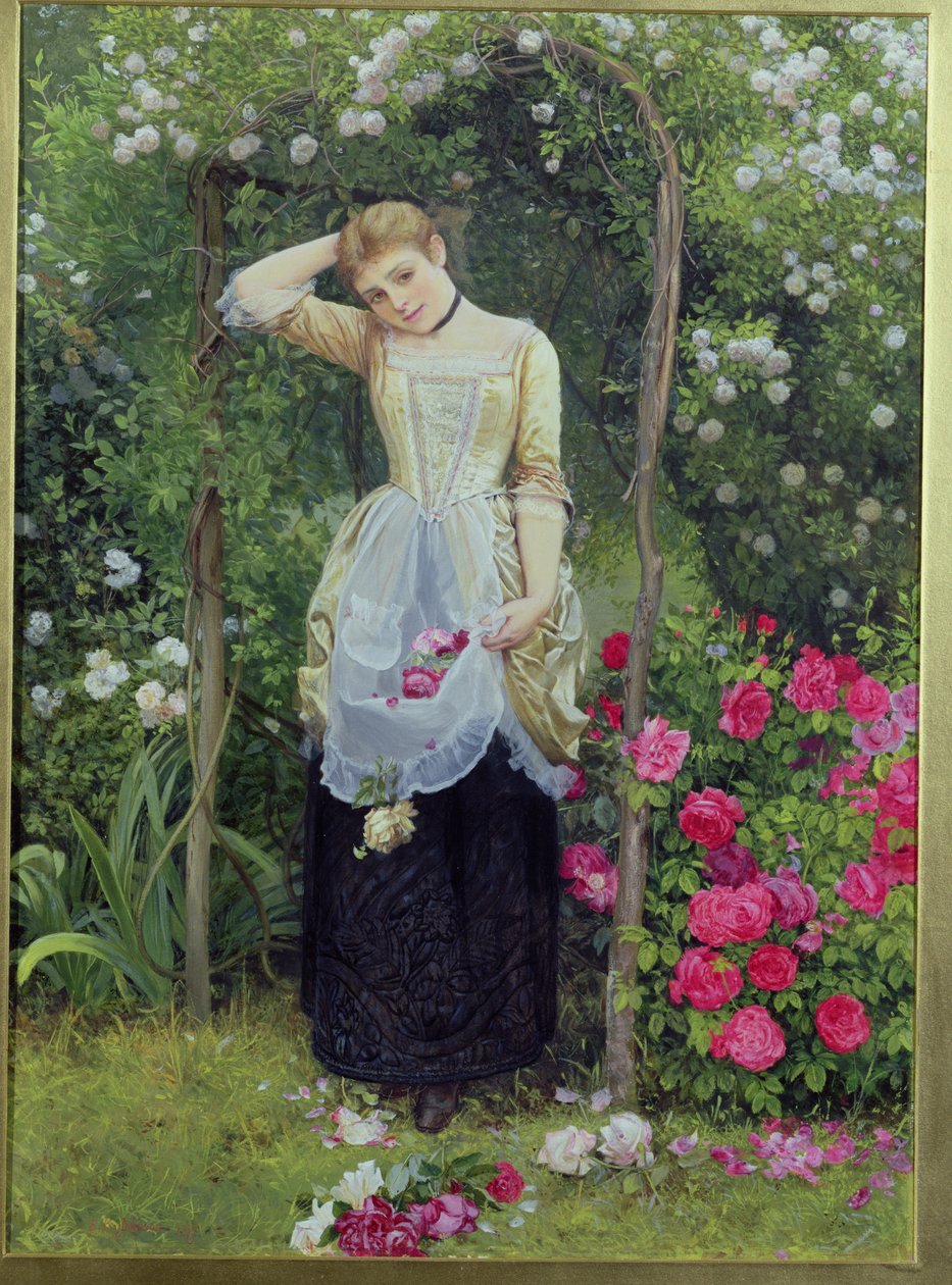 The Rose Bower, 1877 od Edward Killingworth Johnson