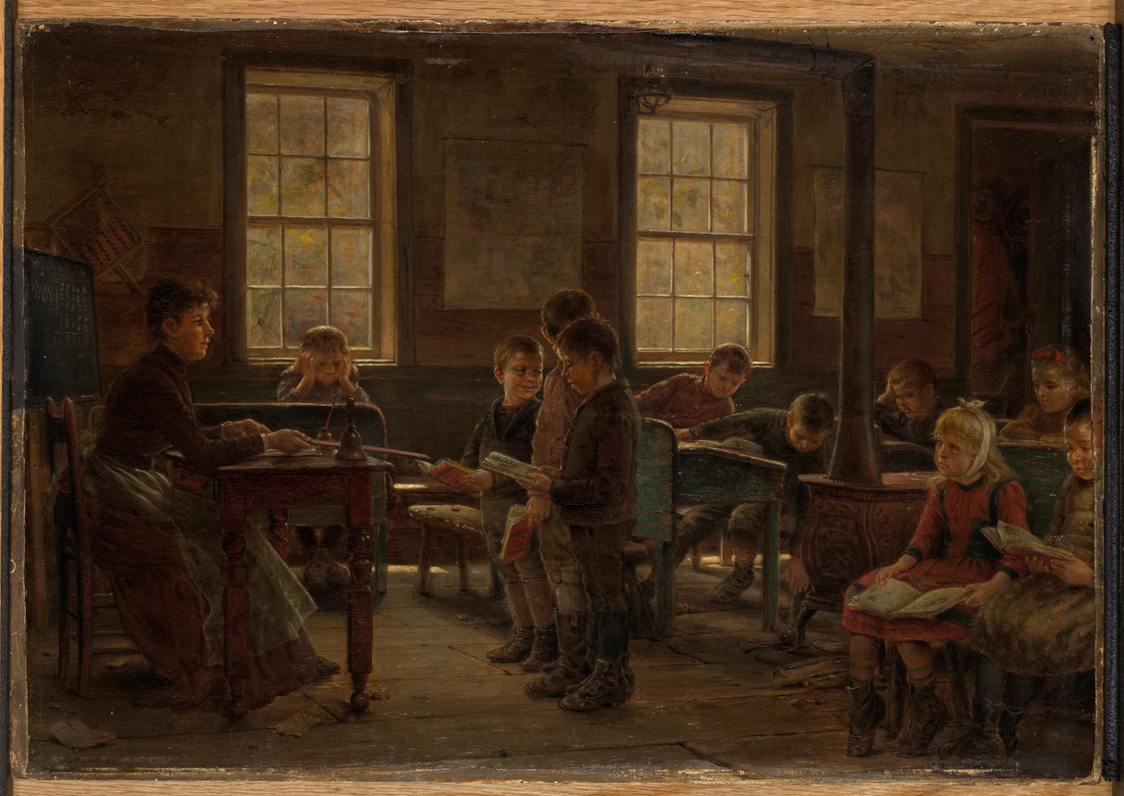 Venkovská škola od Edward Lamson Henry