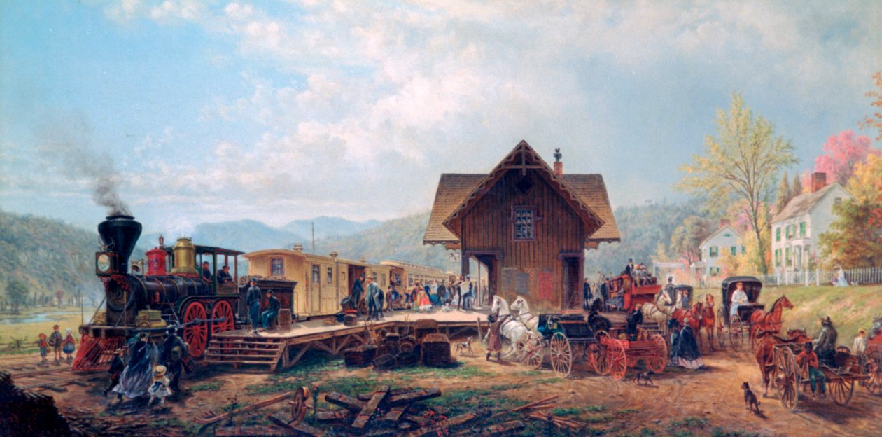 Ubytování v 9:45, 1867 od Edward Lamson Henry