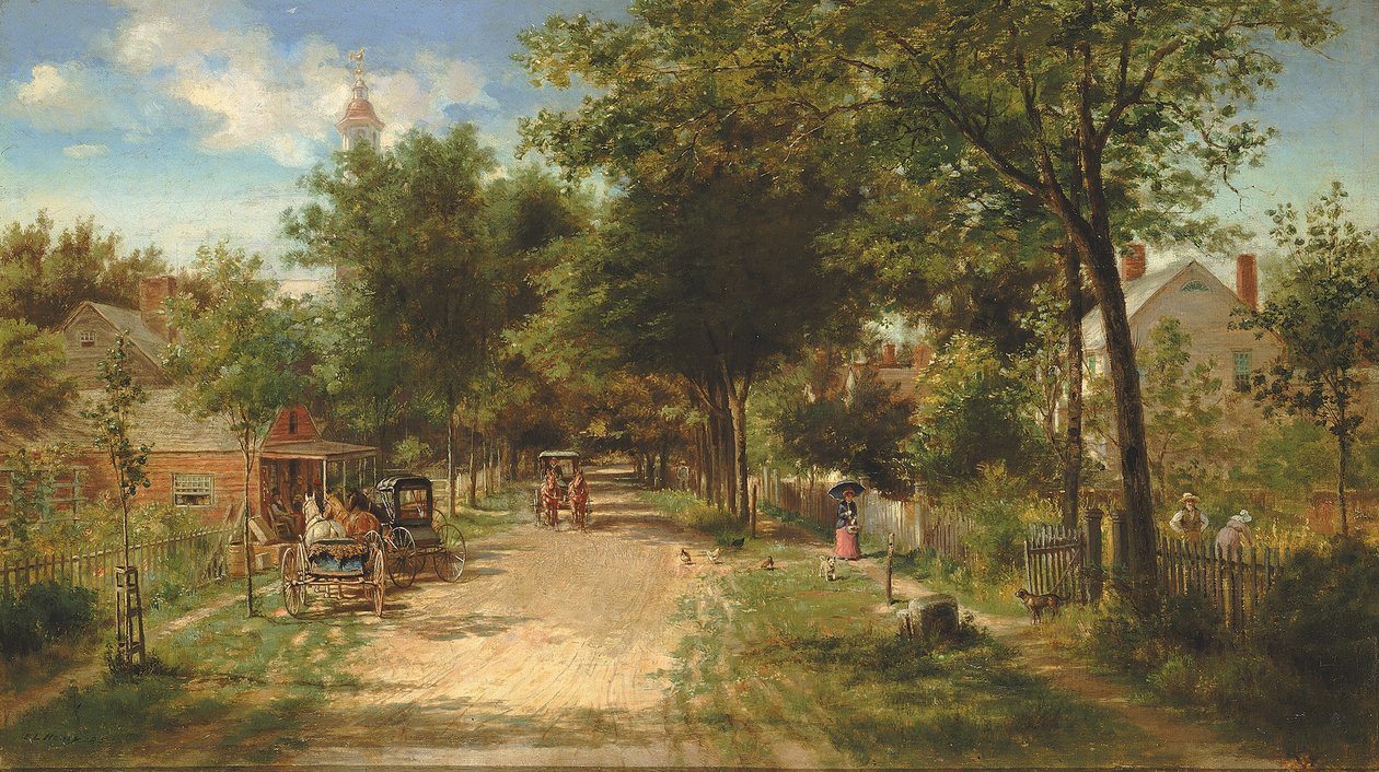 Venkovský obchod, 1885. od Edward Lamson Henry