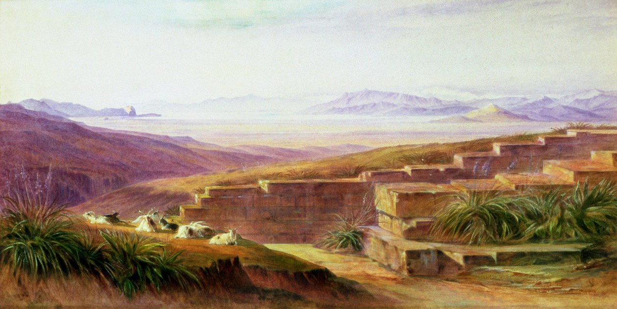 Argos z Mykén, 1849 od Edward Lear