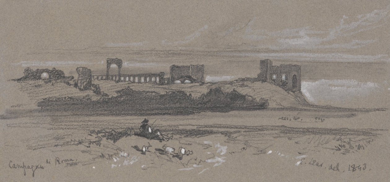 Kampaň v Římě od Edward Lear