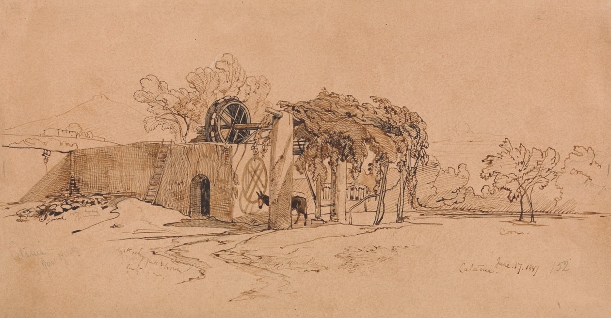 Catania od Edward Lear