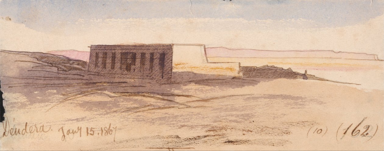Dendera od Edward Lear