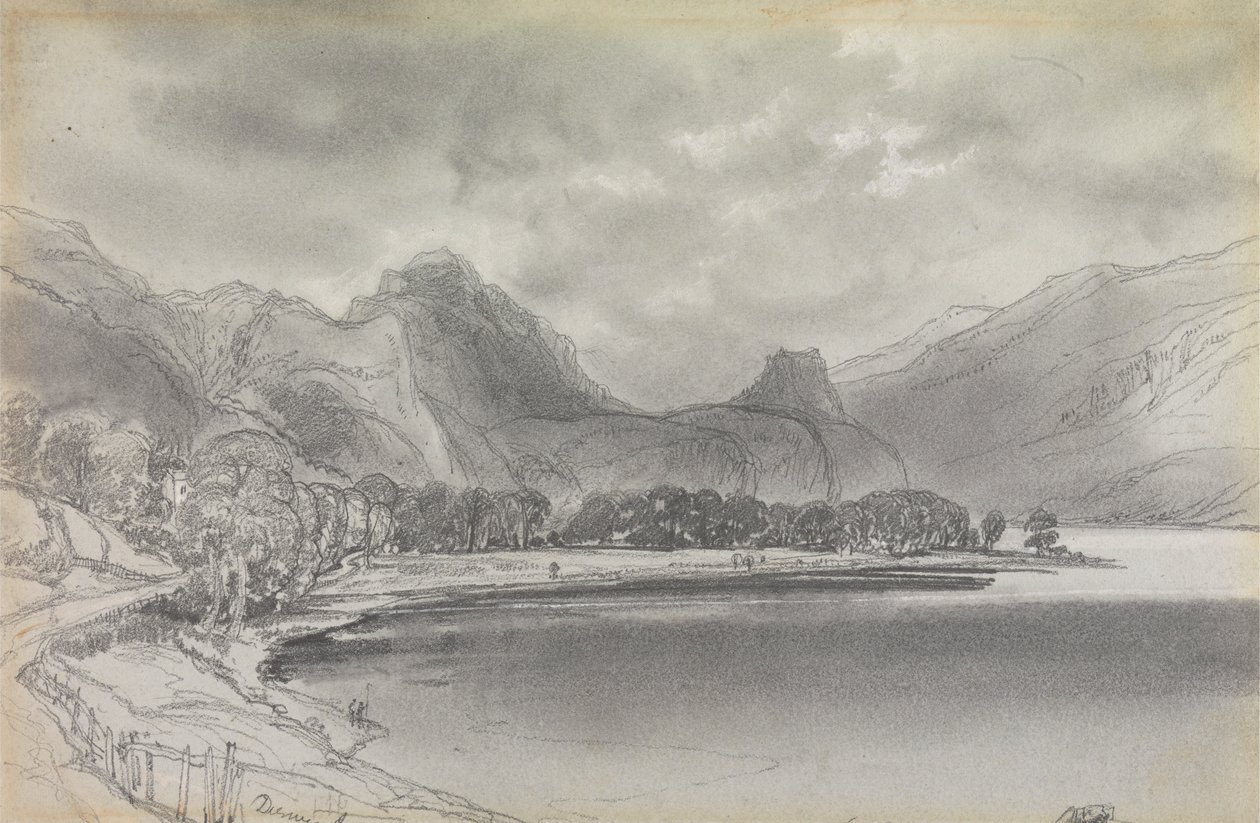 Derwentwater od Edward Lear