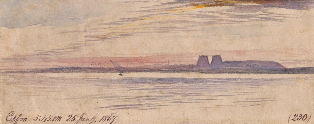 Edfu od Edward Lear