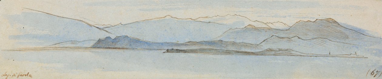 Jezero Garda od Edward Lear