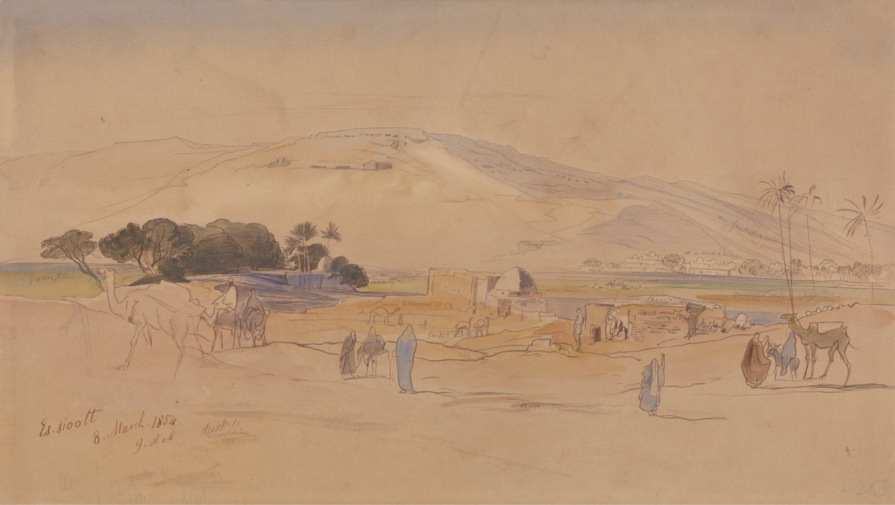 Oasis Village od Edward Lear