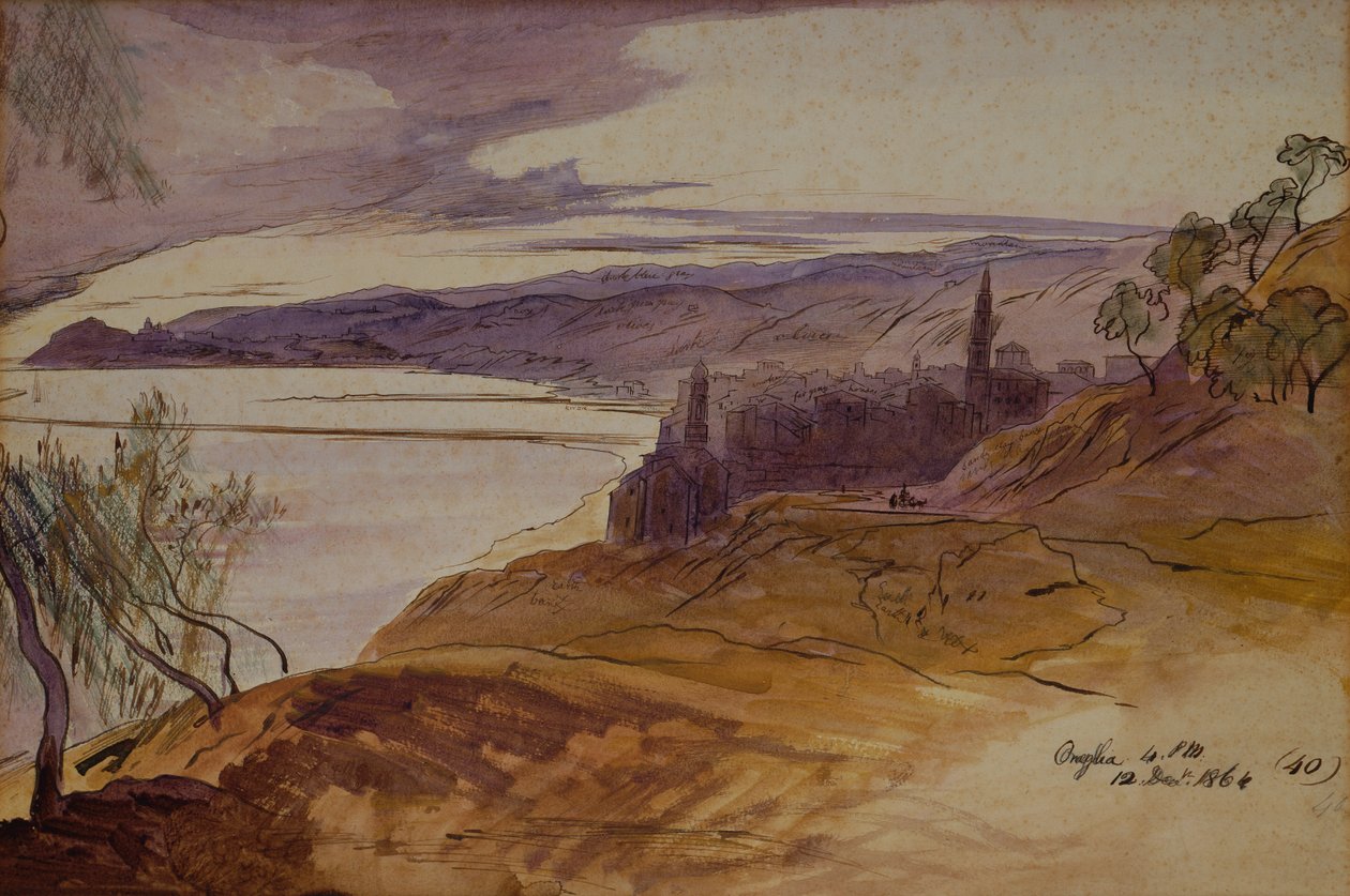 Oneglia od Edward Lear