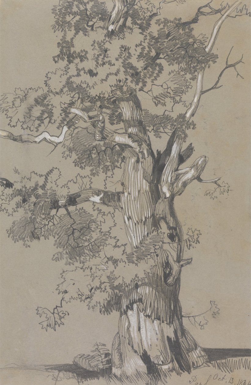 Parham, 13. října 1834 od Edward Lear