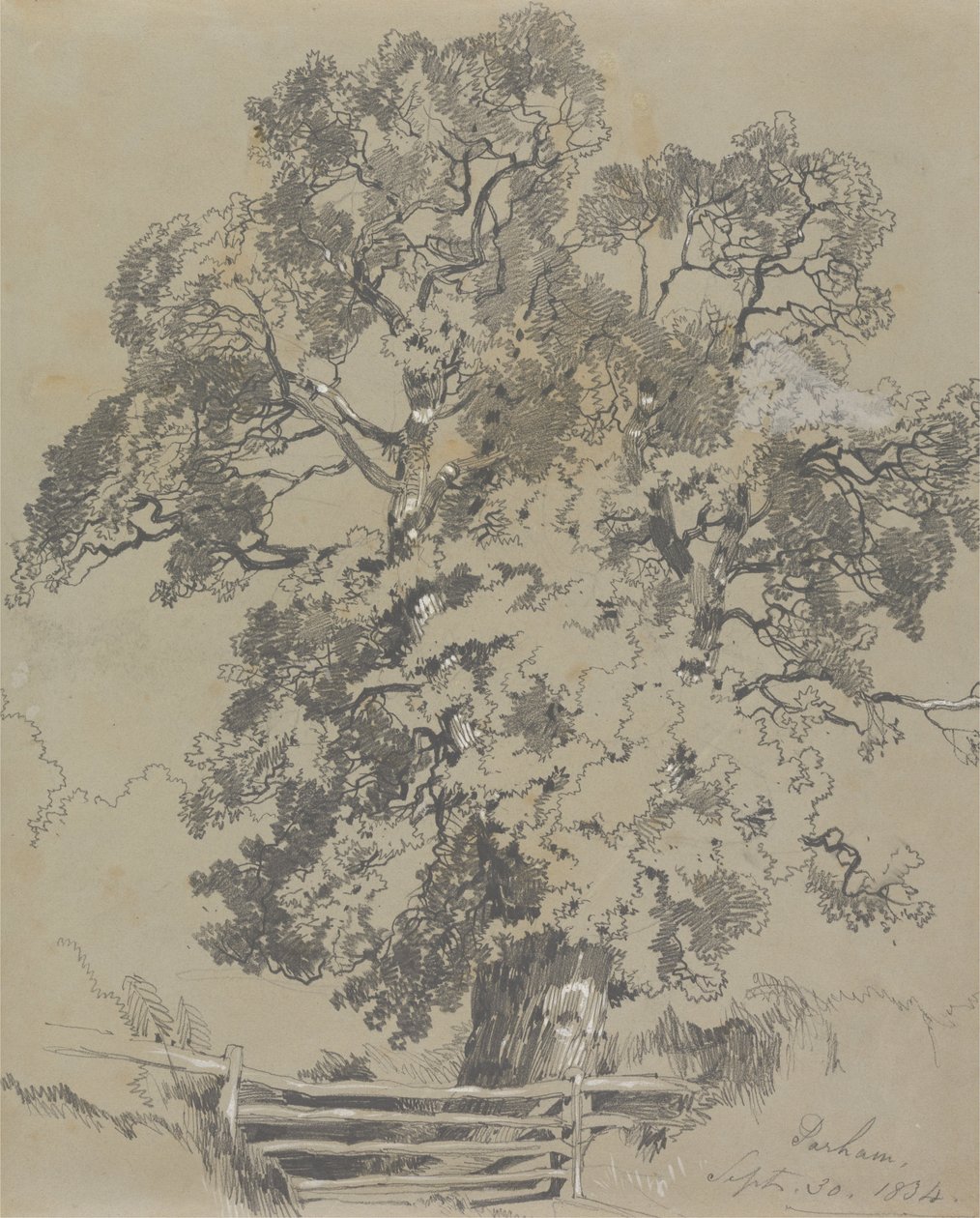 Parham, 30. září 1834 od Edward Lear