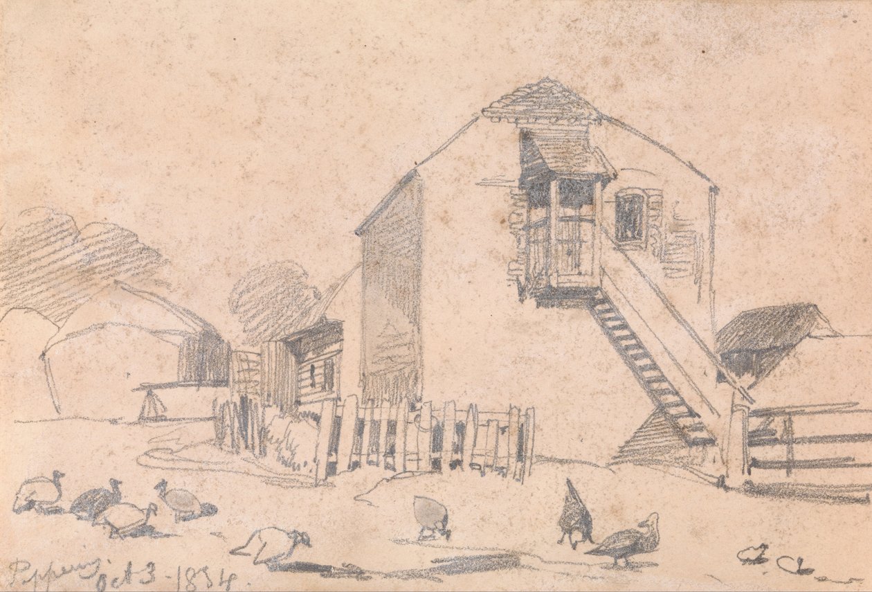 Peppering, 3. října 1834 od Edward Lear