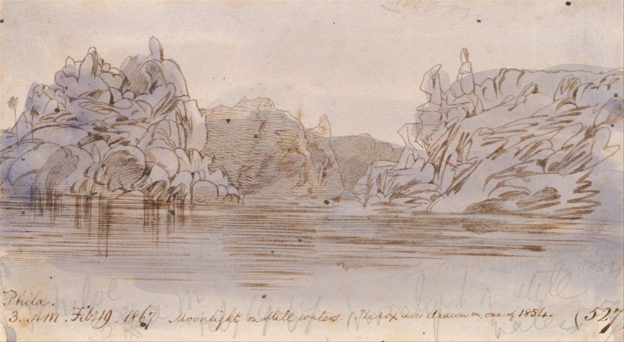 Philae od Edward Lear