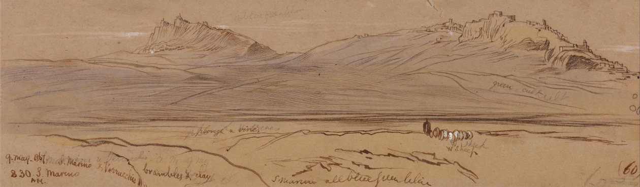 San Marino od Edward Lear