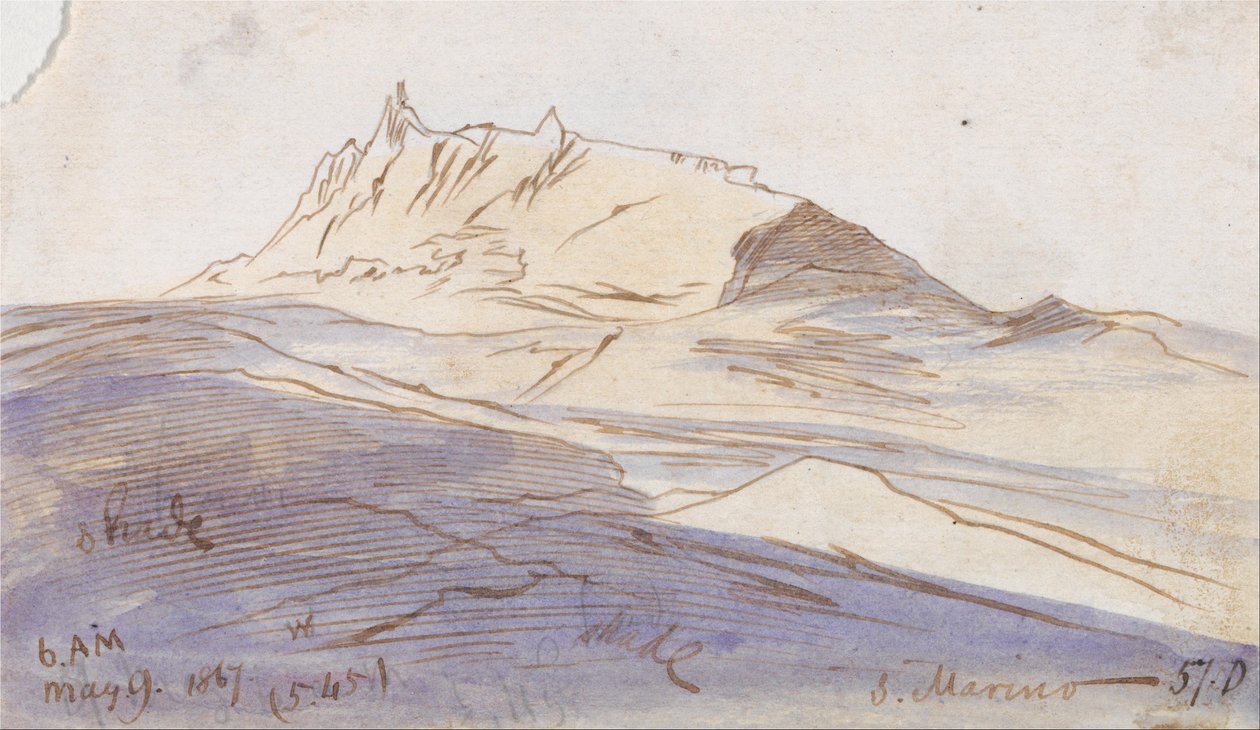 San Marino od Edward Lear