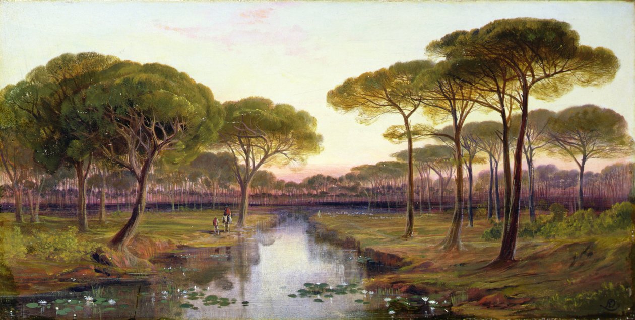 Pineta, Ravenna od Edward Lear