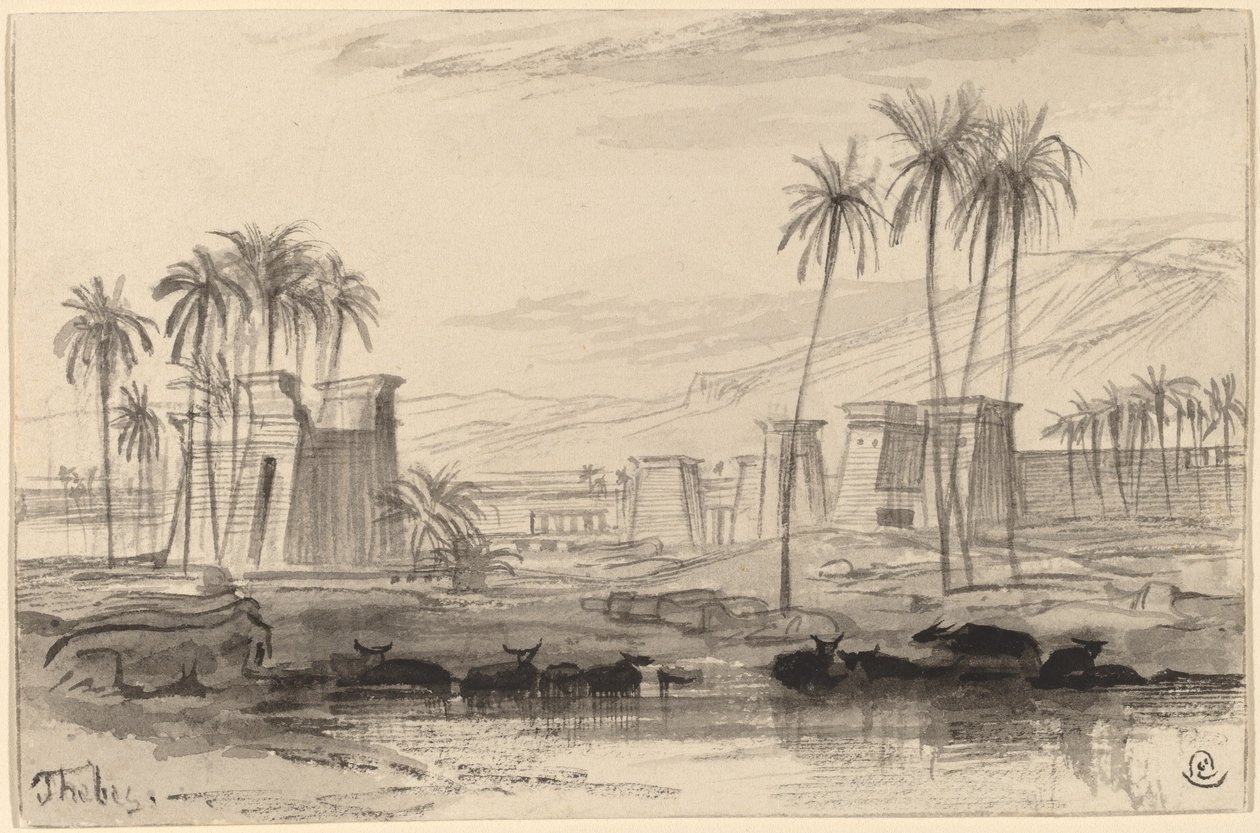Thebes od Edward Lear