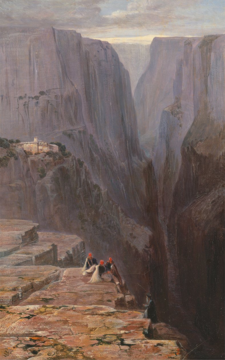Zagori, Řecko od Edward Lear