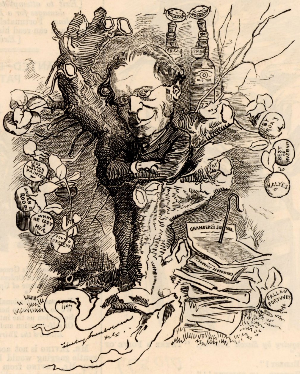 Portrét Jamese Payna od Edward Linley Sambourne
