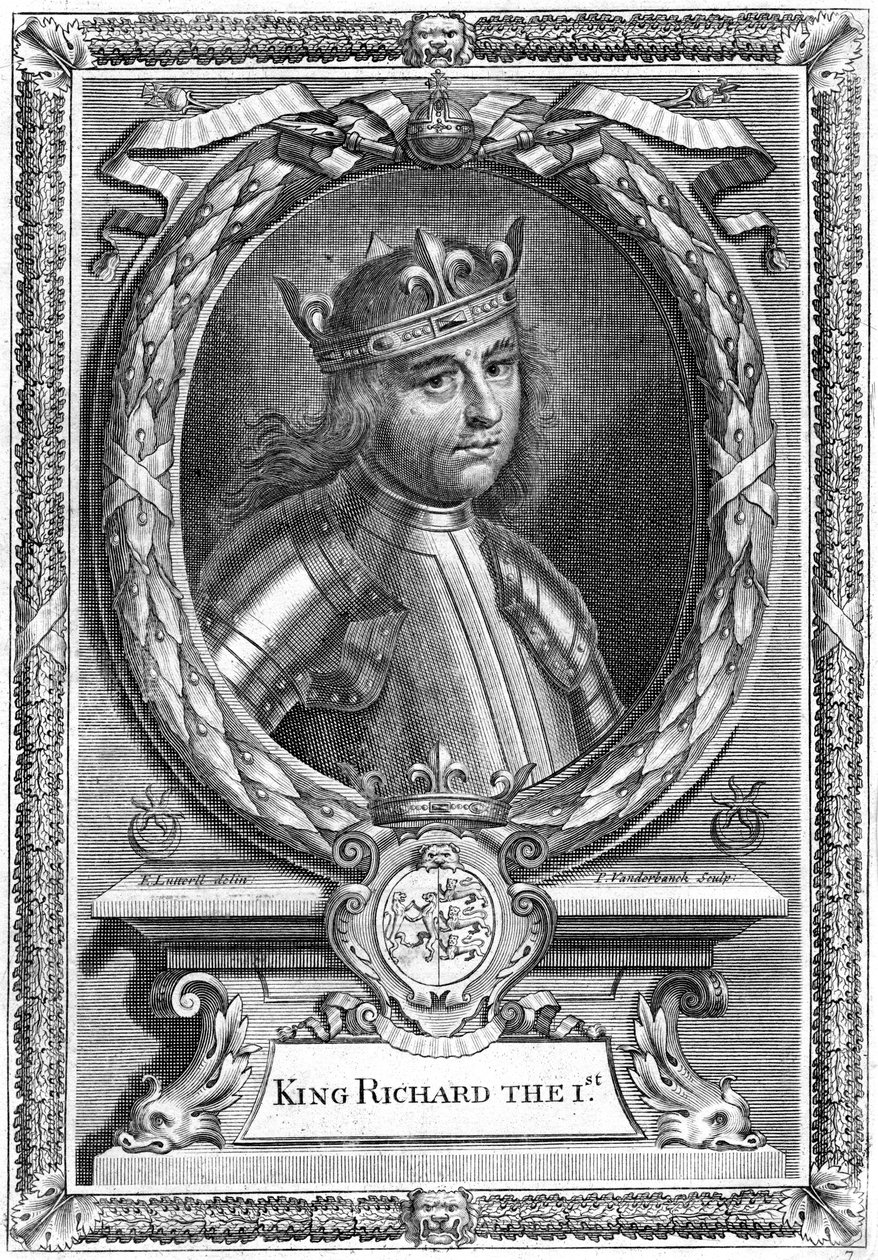 Richard I. král Anglie. od Edward Lutterell