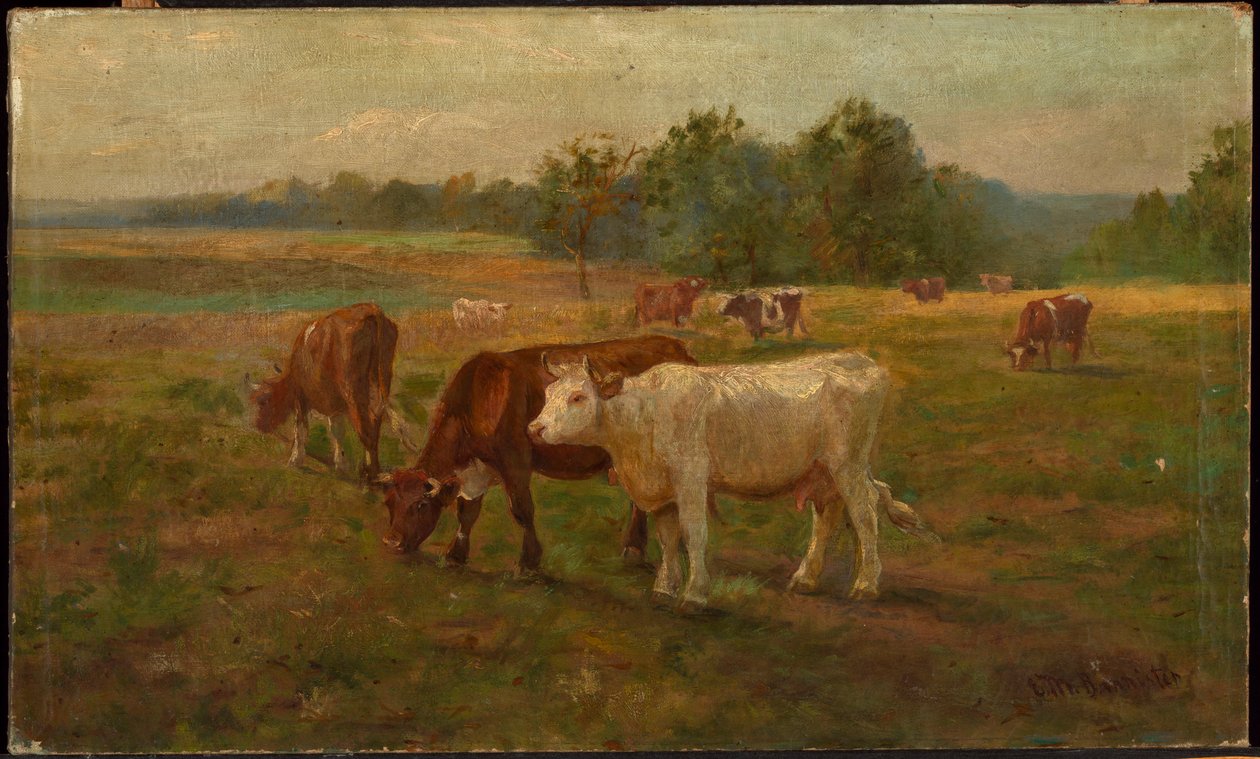 Krávy od Edward Mitchell Bannister