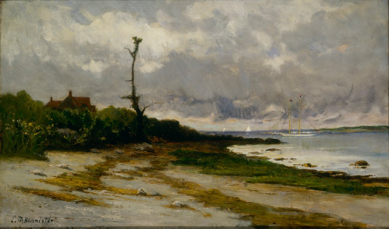 Krajina poblíž Newportu, R. I. od Edward Mitchell Bannister