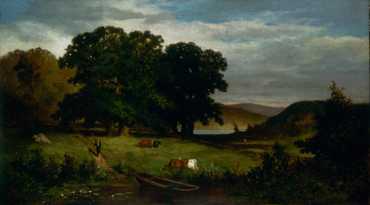 Duby, 1876. od Edward Mitchell Bannister