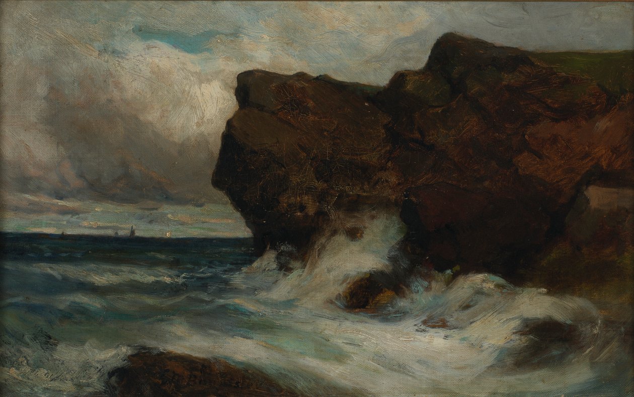 Útesy Ocean Cliffs od Edward Mitchell Bannister