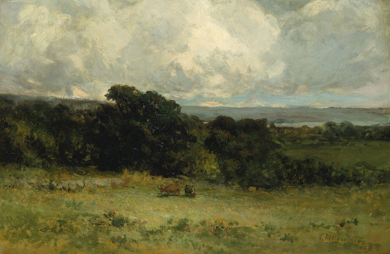 Příjemné pastviny, 1887. od Edward Mitchell Bannister