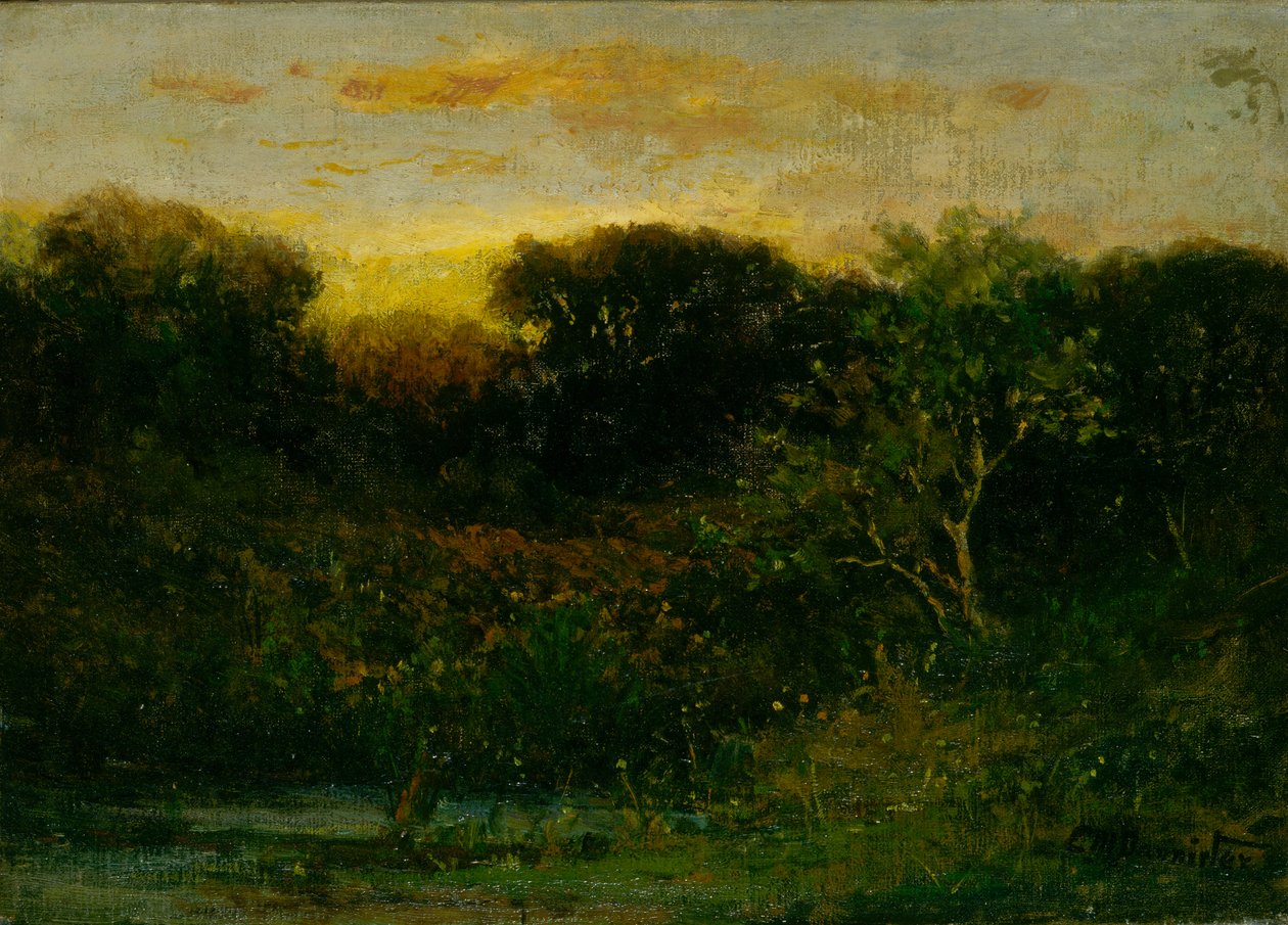 Východ slunce, n. d. od Edward Mitchell Bannister