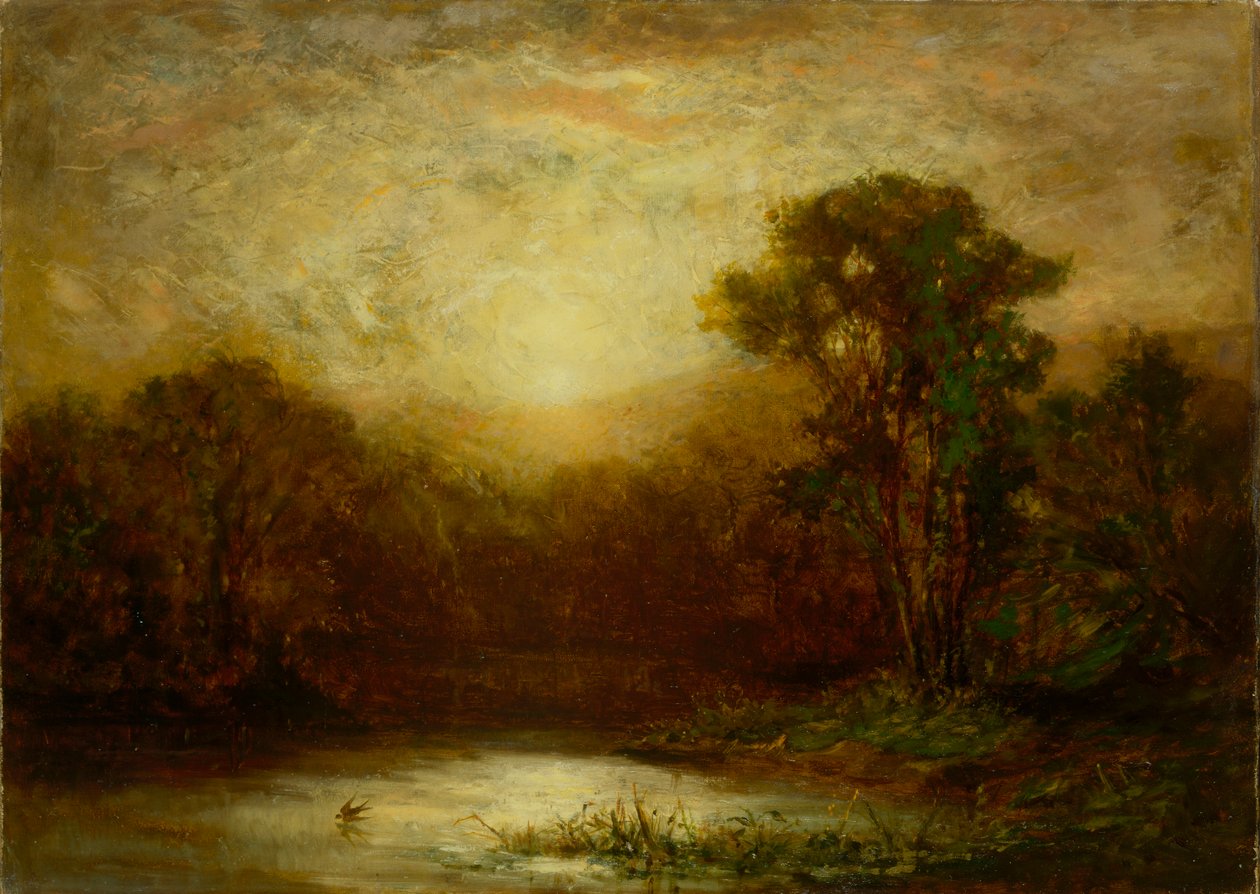 Západ slunce, ca. 1875-1880. od Edward Mitchell Bannister