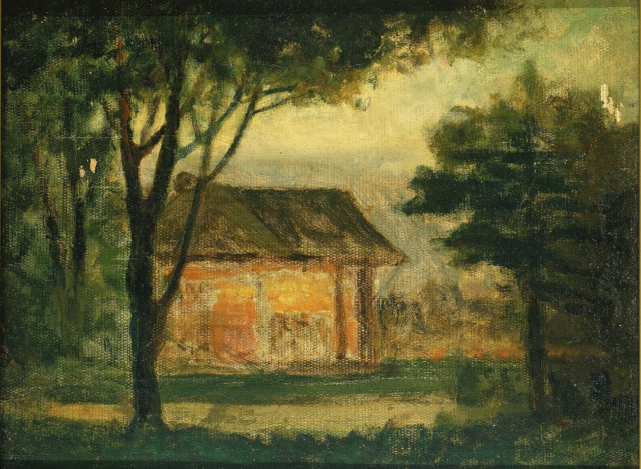 Stará usedlost od Edward Mitchell Bannister
