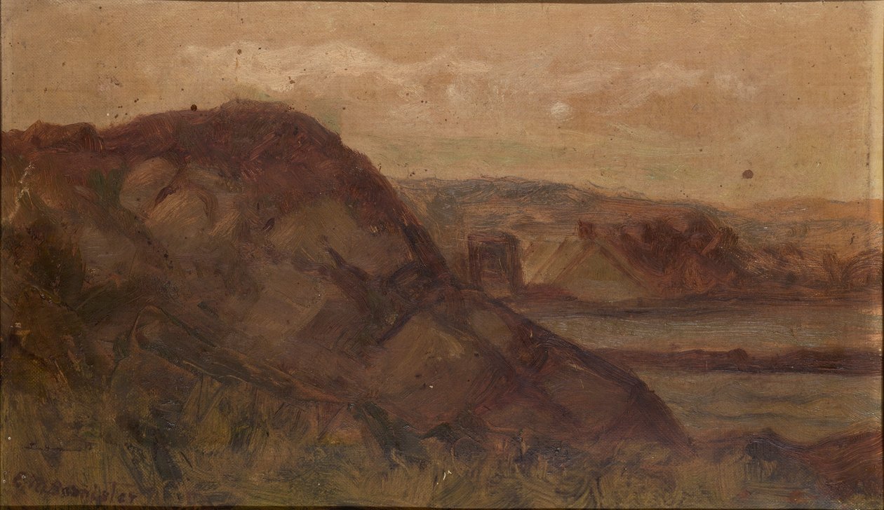 Bez názvu (krajina se skalami) od Edward Mitchell Bannister