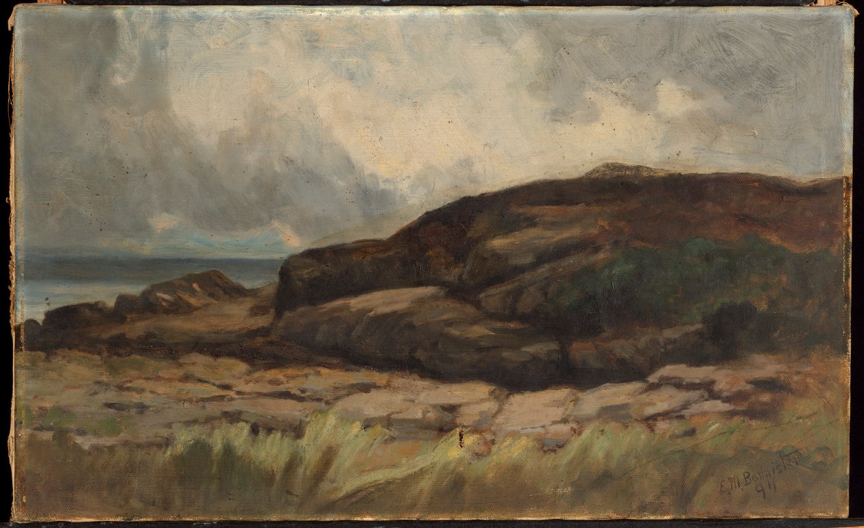 Bez názvu (krajina se skalami) od Edward Mitchell Bannister
