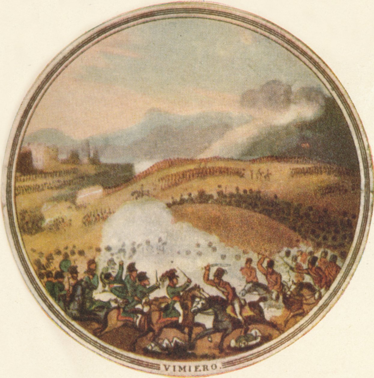 Bitva u Vimiera, 1815, 1910 od Edward Orme