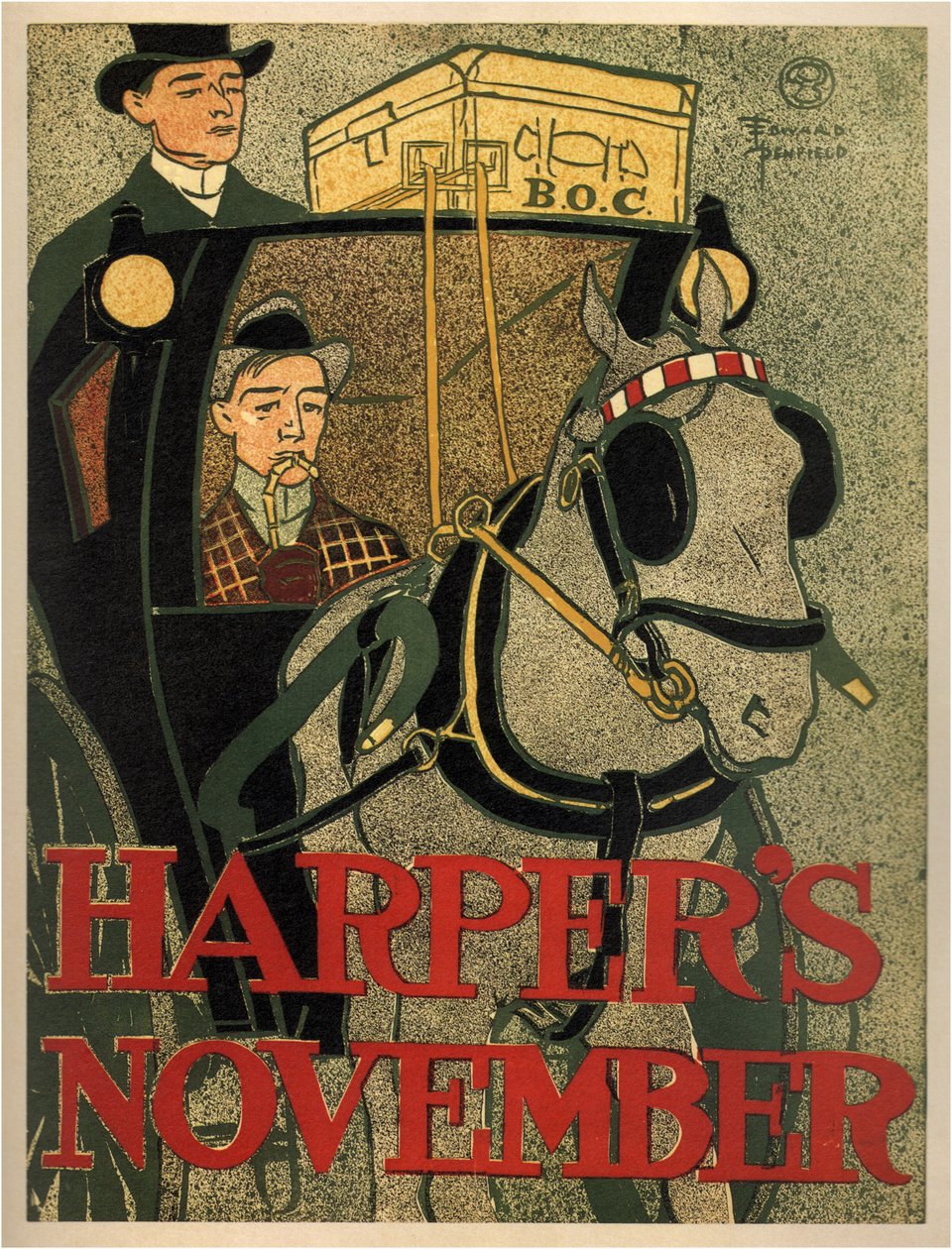 Harpers listopadu 1896 od Edward Penfield