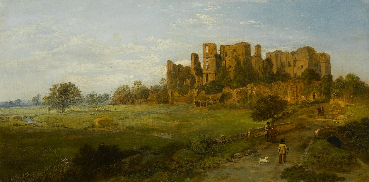 června ráno, hrad Kenilworth, 1865 od Edward Price