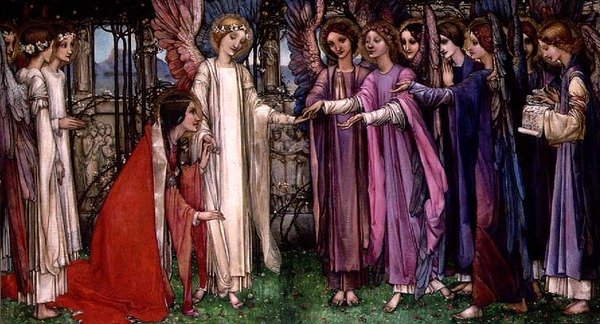 Svatá Kateřina od Edward Reginald Frampton