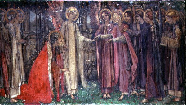 Svatá Kateřina od Edward Reginald Frampton