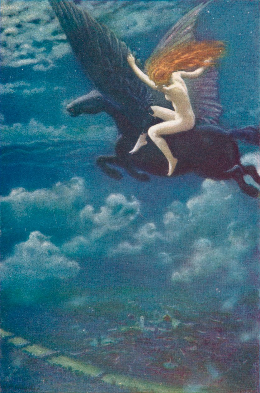 Idyla snů Valkýra, 1902, 1905 od Edward Robert Hughes