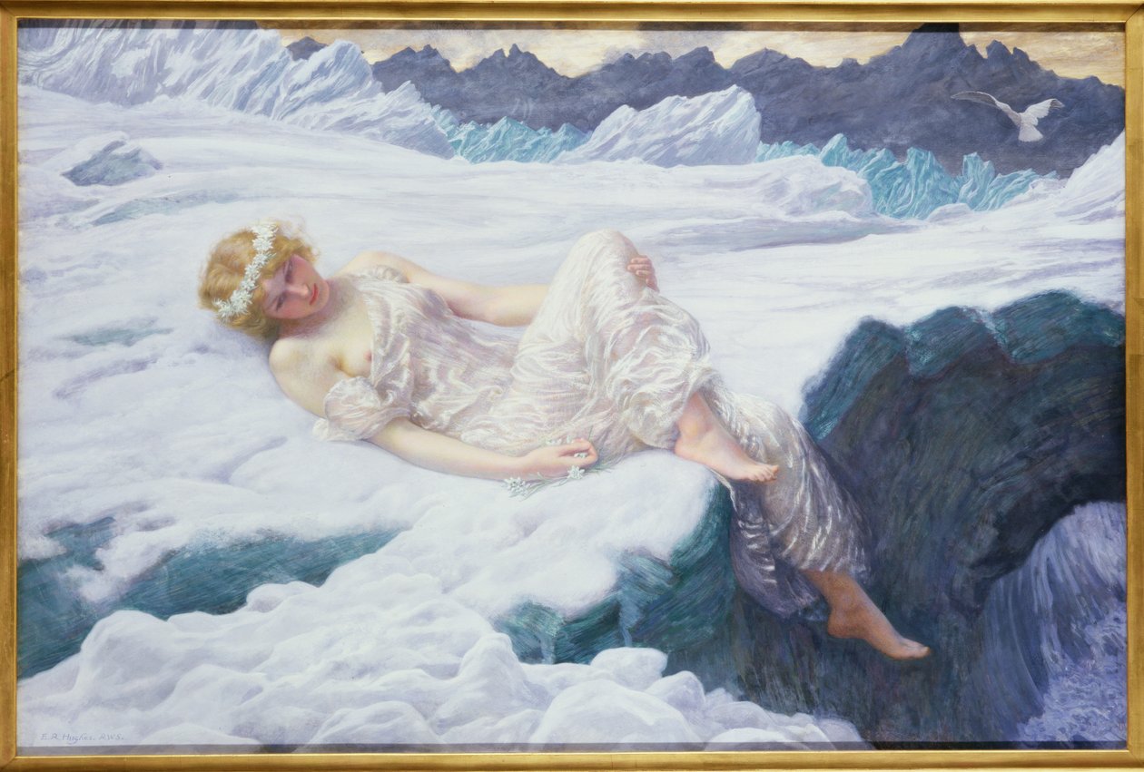 Srdce sněhu od Edward Robert Hughes