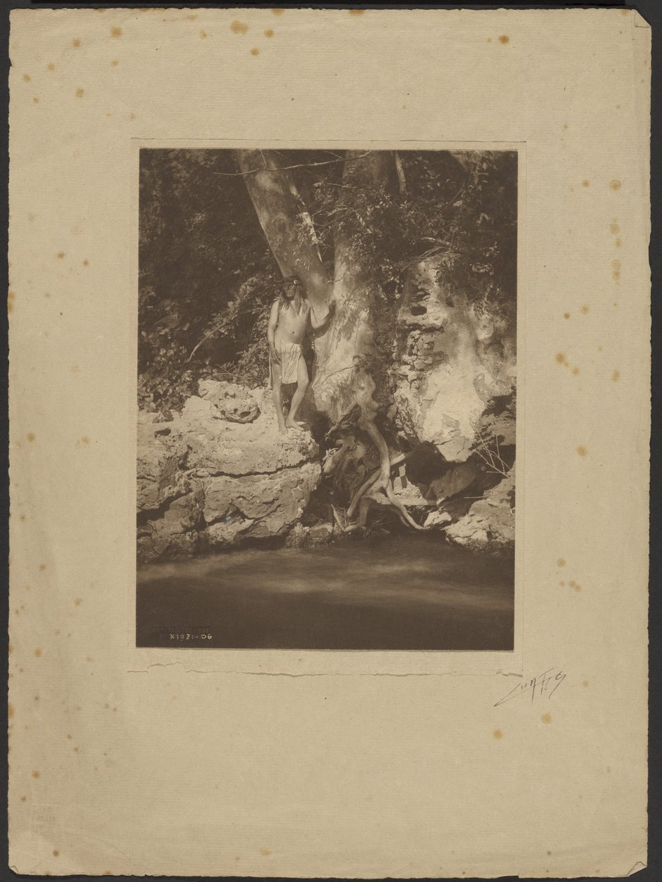 Apache-Black River (U platanu) od Edward S. Curtis
