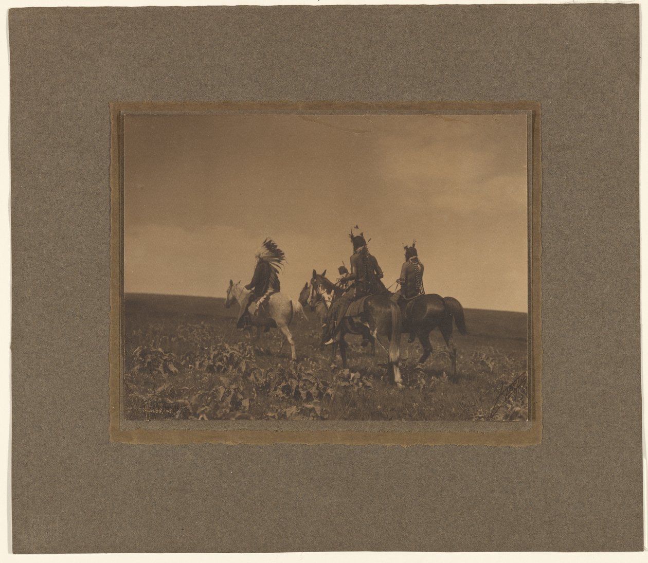 Bull Chief, Chester a Shorty od Edward S. Curtis