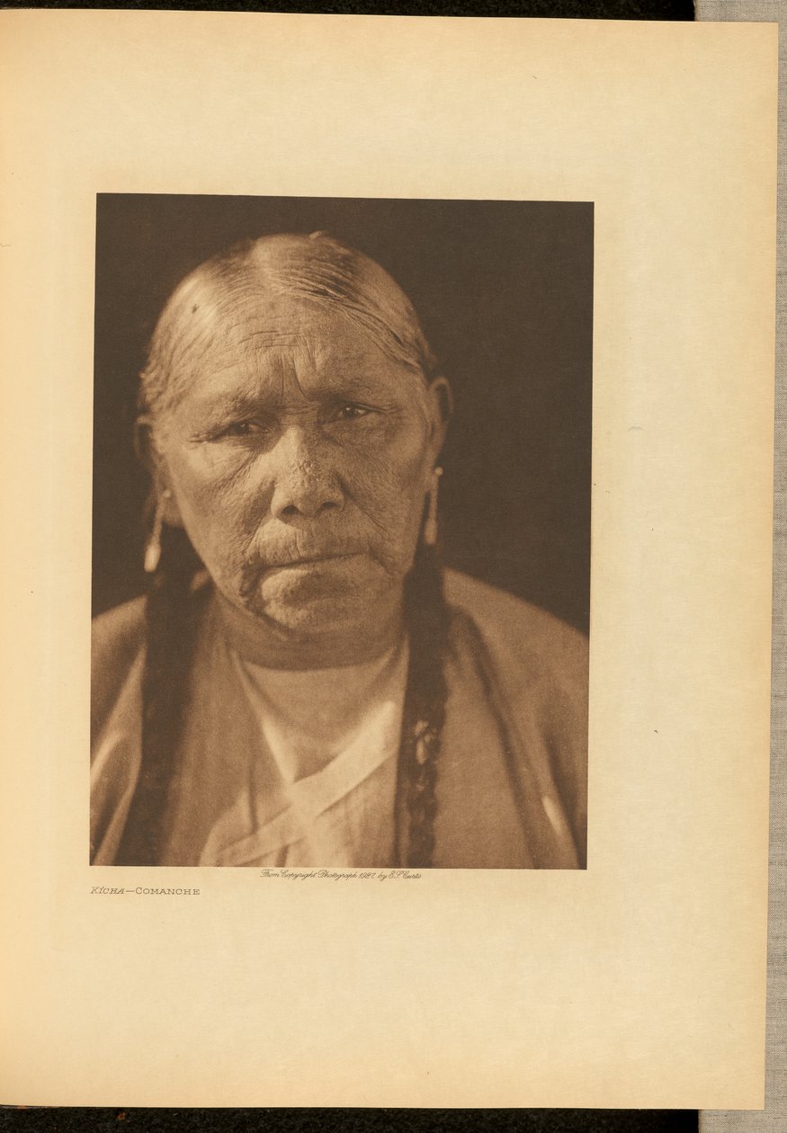 Kícha - Komančové od Edward S. Curtis