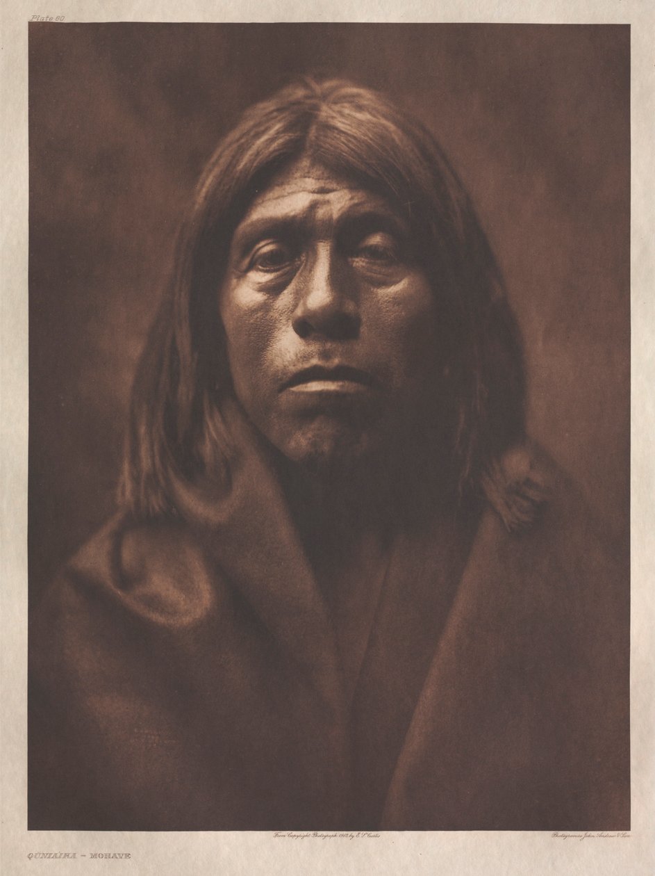 Portfolio II, deska 60 / Quniáika-Mohave od Edward S. Curtis